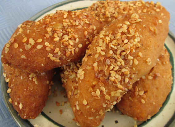 Der Geschmack von Kreta: Griechische Weihnachtskekse - Melomakarona Der Geschmack von Kreta: Griechische Weihnachtskekse - Melomakarona