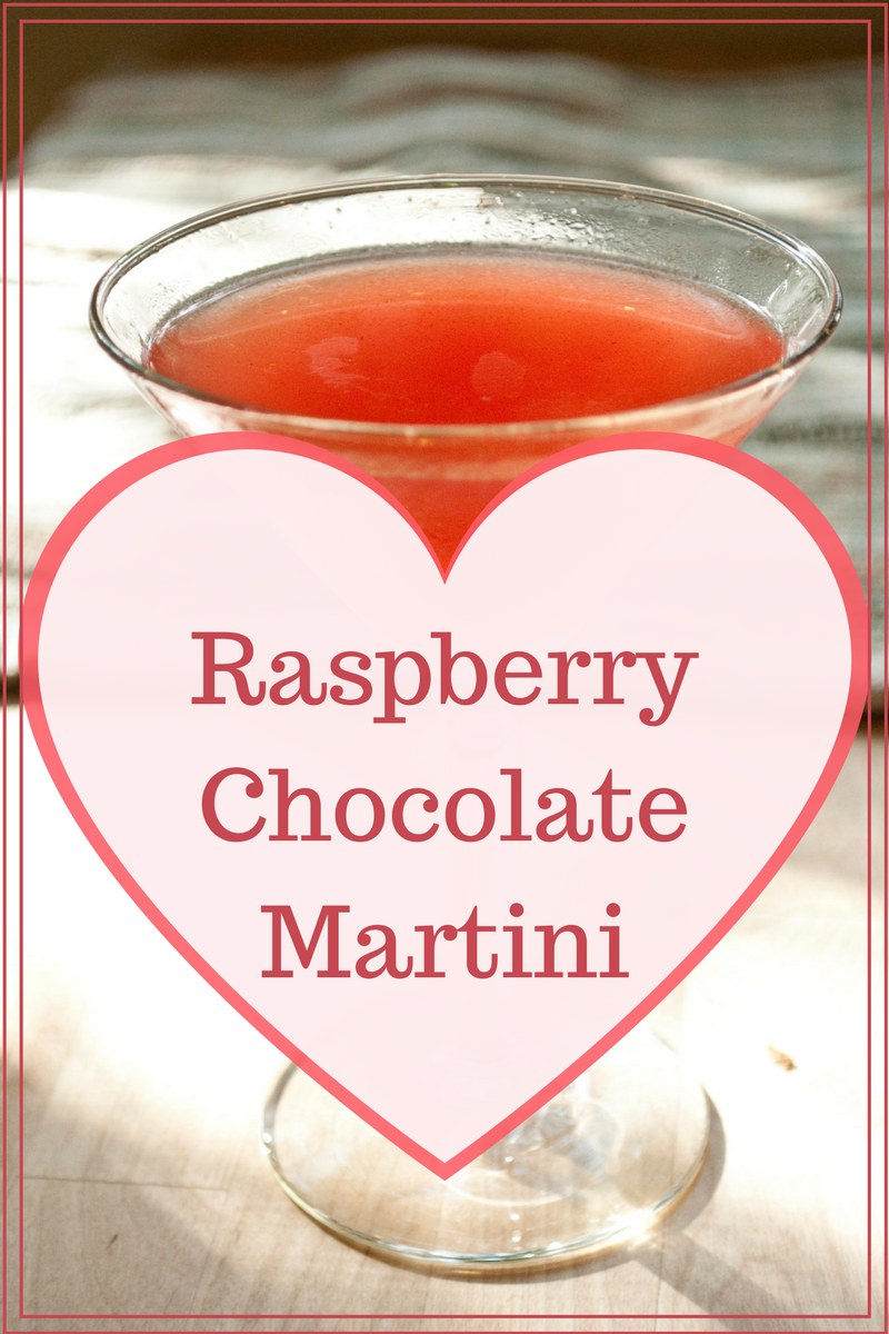 Raspberry Chocolate Martini A Year of Cocktails