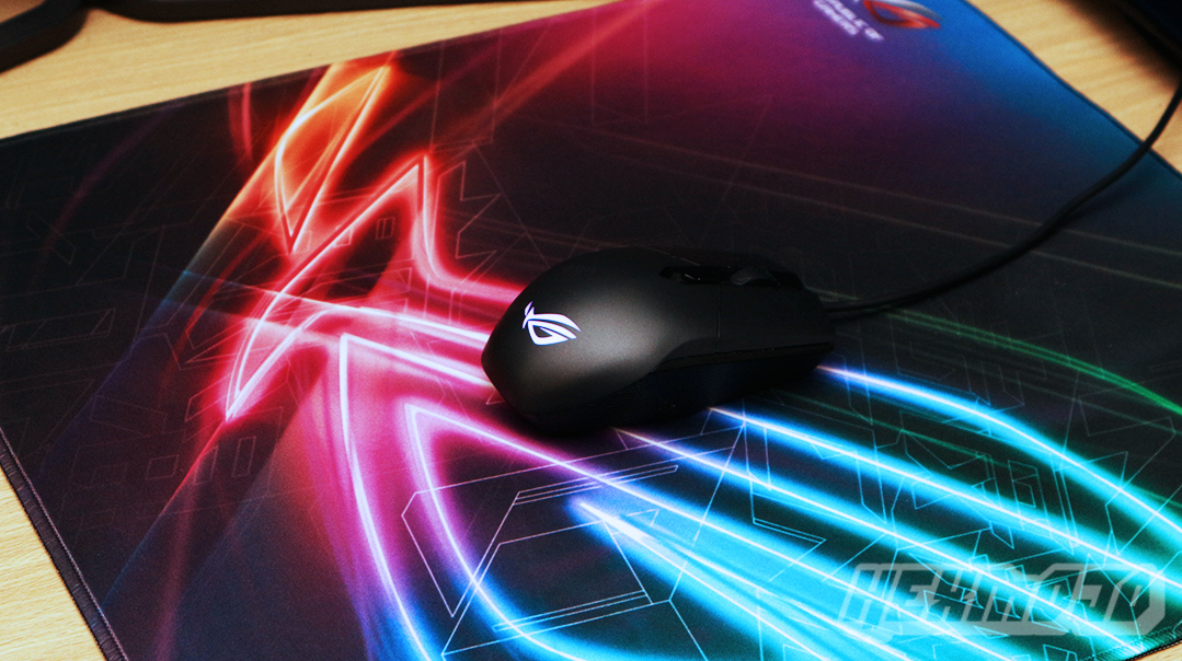ASUS ROG Strix Edge Vertical Gaming Mouse Pad Review HEXMOJO