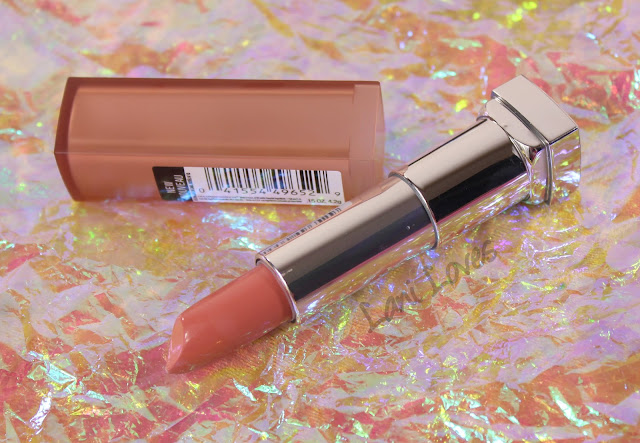 Maybelline Colorsensational Inti-Matte Nudes - Peach Buff Lipstick Swatches & Review