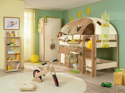 desain kamar tidur anak