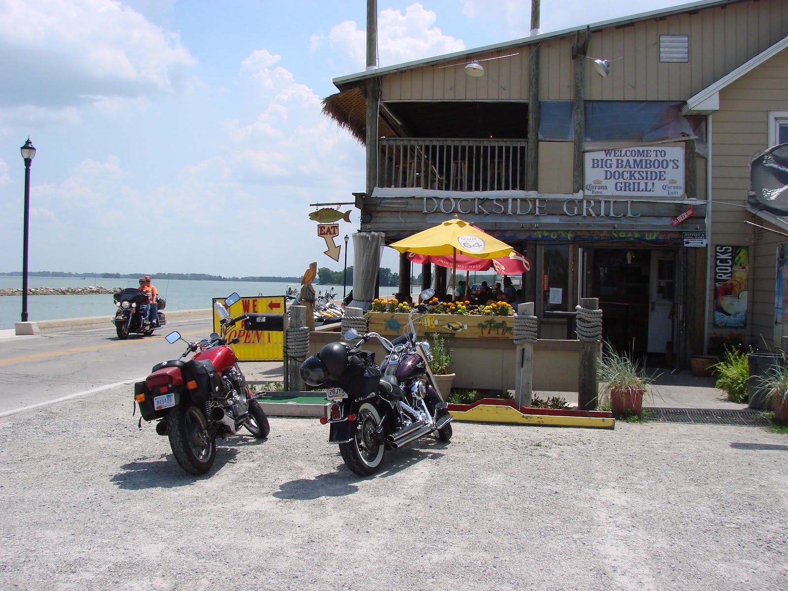 Harley Rides Like The Wind Review Big Bamboo's Dockside Grill