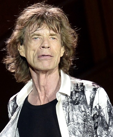 Mick Jagger Foto de Mick Jagger más anciano y con arrugas
