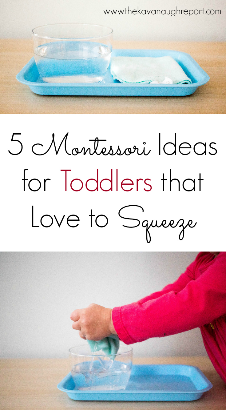 5 Ideas for Toddlers that Love to Squeeze