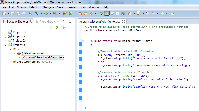 Selenium-By-Arun : 135. Using startsWith( ) and endsWith( ) methods