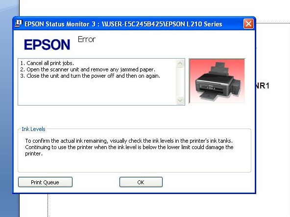 Sinau Dewe Cara Mengatasi Paper Jam pada Printer Epson L210