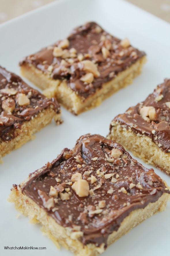 Whatcha Makin' Now? Toffee Crunch Cookie Bars