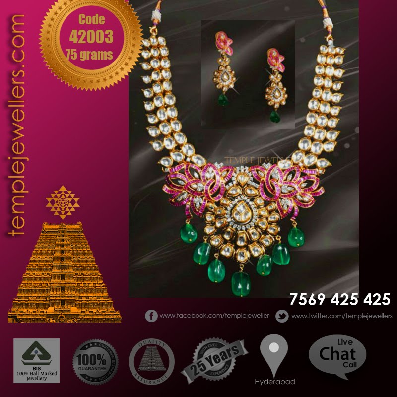Gold Kundan Necklaces