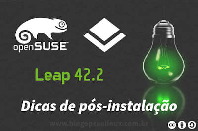Dicas de pós-instalação do openSUSE Leap 42.2