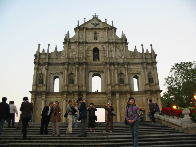 Fassade der Pauluskirche, Macau Fassade der Pauluskirche, Macau