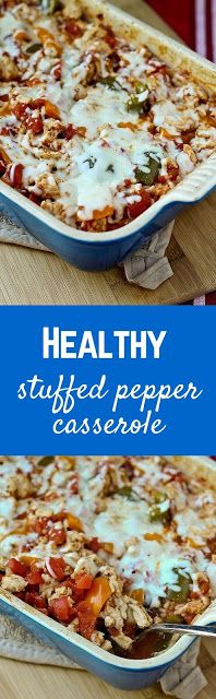 Stuffed Pepper Casserole Healthy Quinoa