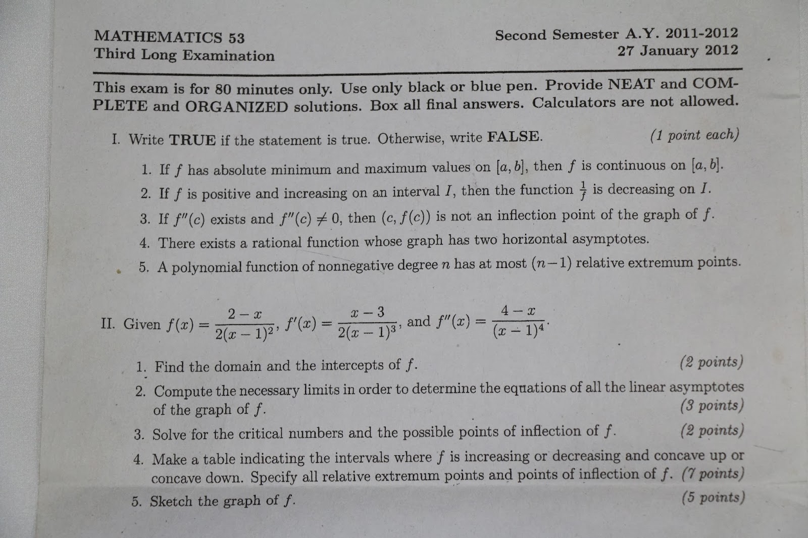 UPD Samplexes, Readings, and Materials: UPD Math 53 (Now Math 21) Third ...