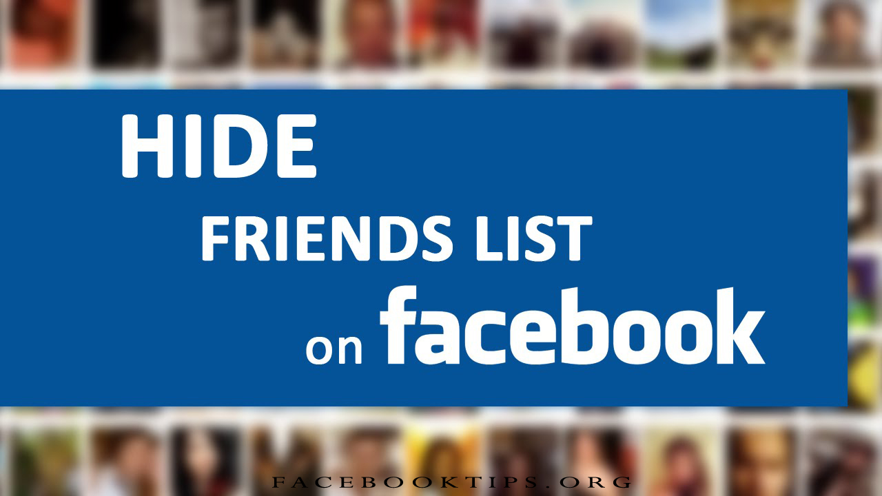 How to Hide Facebook Friends | Hide List of Friends on Facebook