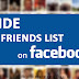 Facebook Hidden Friends