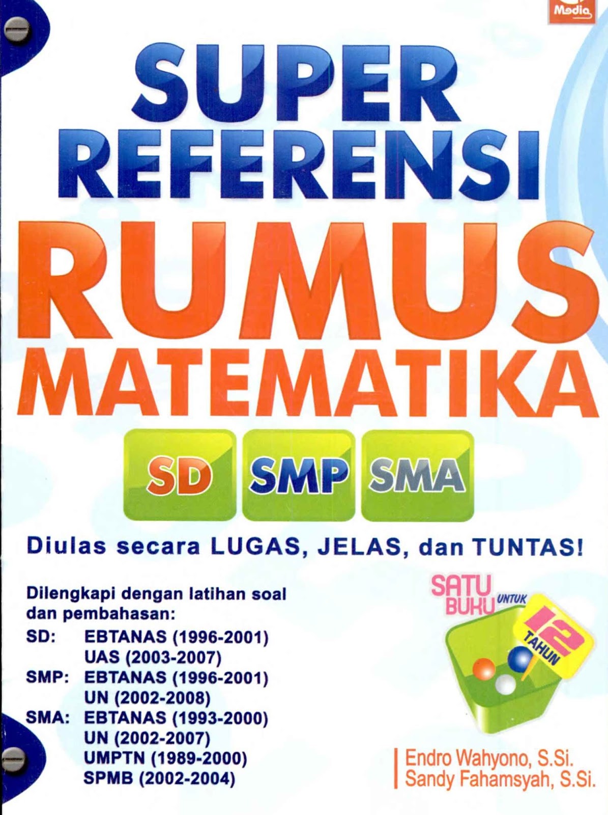 Download Super Referensi Rumus Matematika SD, SMP, SMA