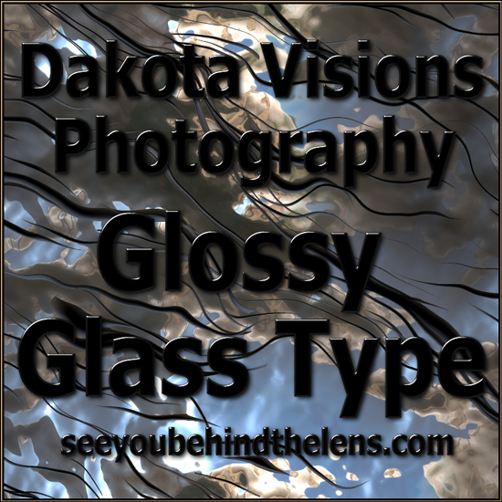 Text Effect Photoshop Tutorial: Glossy Glass Text #typography