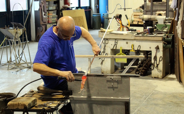 Visit of a glass factory in Murano, Venice Murano, Venice, Italy - Glass Factory