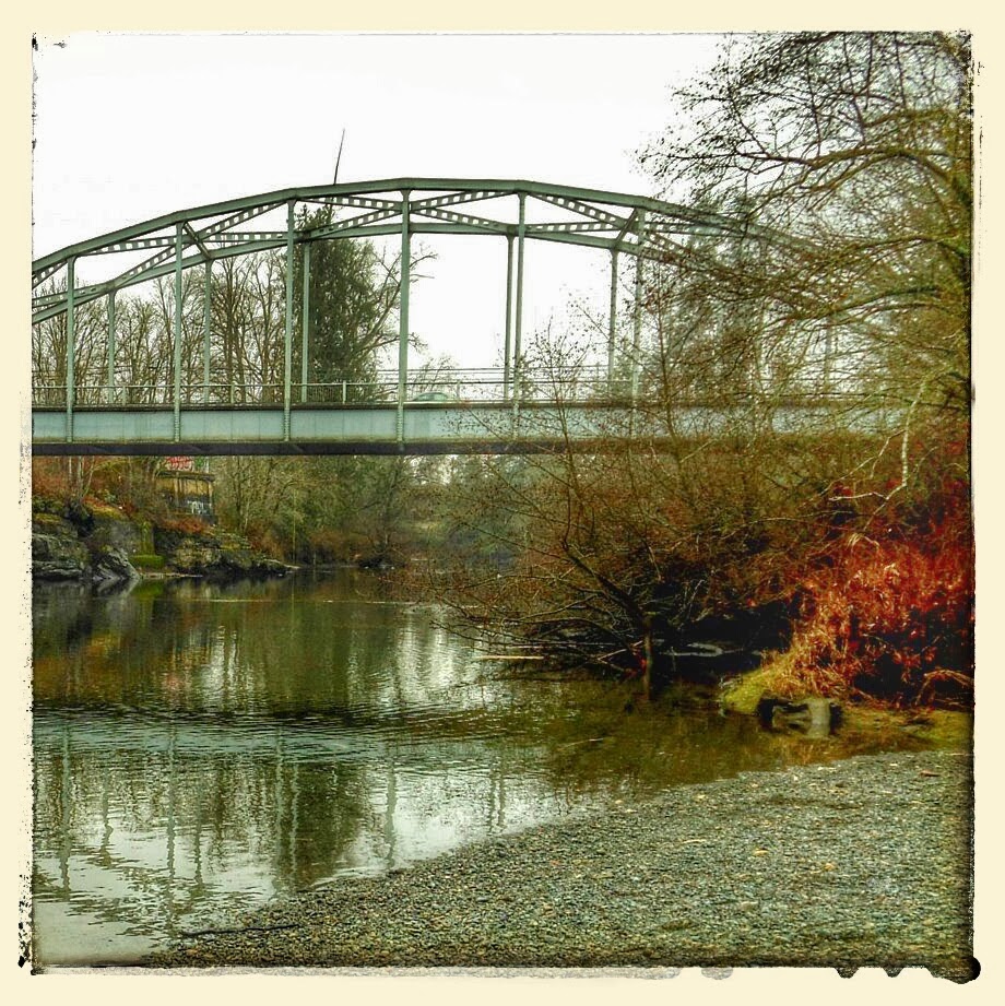 A Postcard from Vancouver Island Nanaimo Bridge over the Nanaimo