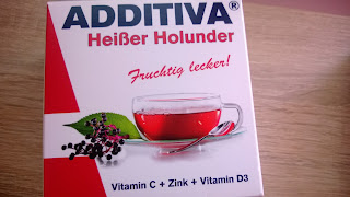 Heiser Holunder Brause Pulver in verpackung
