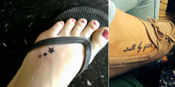 Small Foot Tattoo Designs