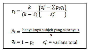 Pengertian Karakteristik Pengujian Dan Rumus Reliabilitas Kajianpustaka Com