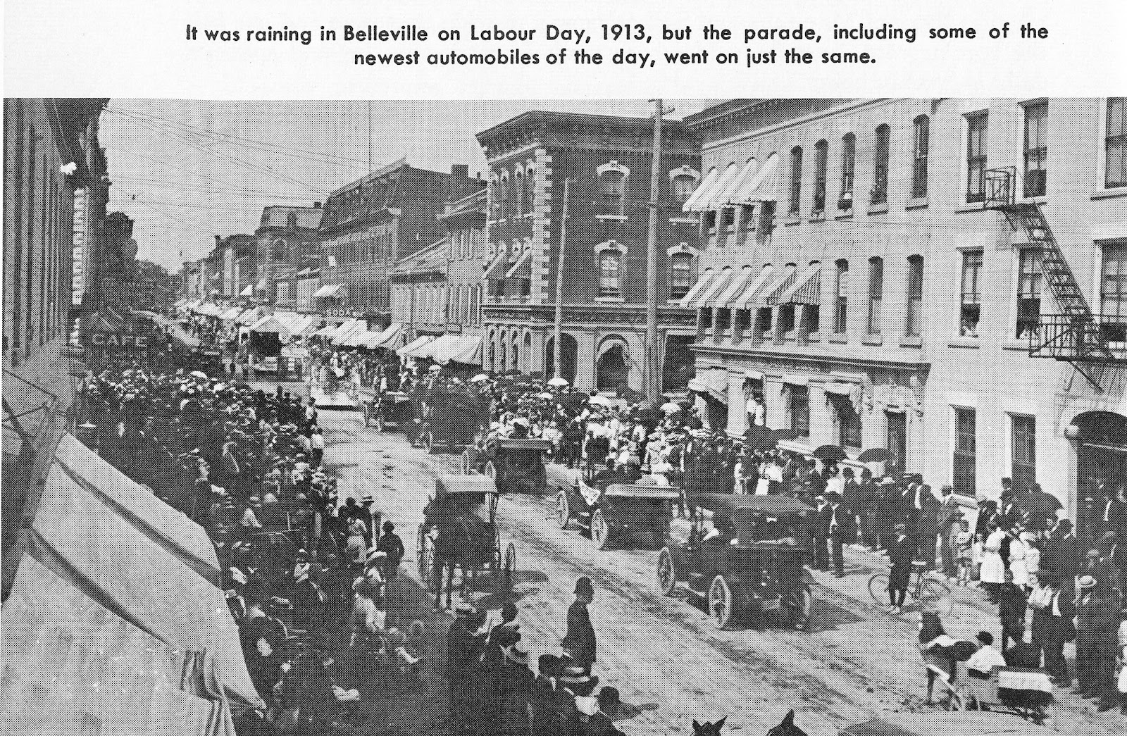 Progress is fine, but it's gone on for too long. 1913 No one rains on