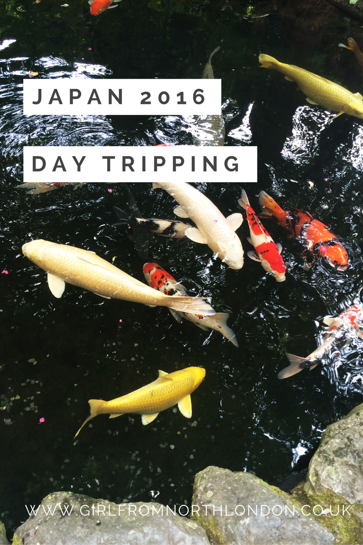 JAPAN 2016 | Day Tripping girl from north london, koi carp fish, ise jingu, travel blogger, mini series