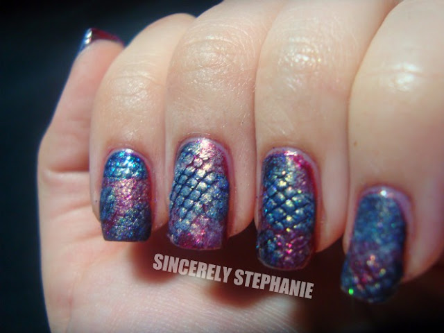 snakeskin-nail-art