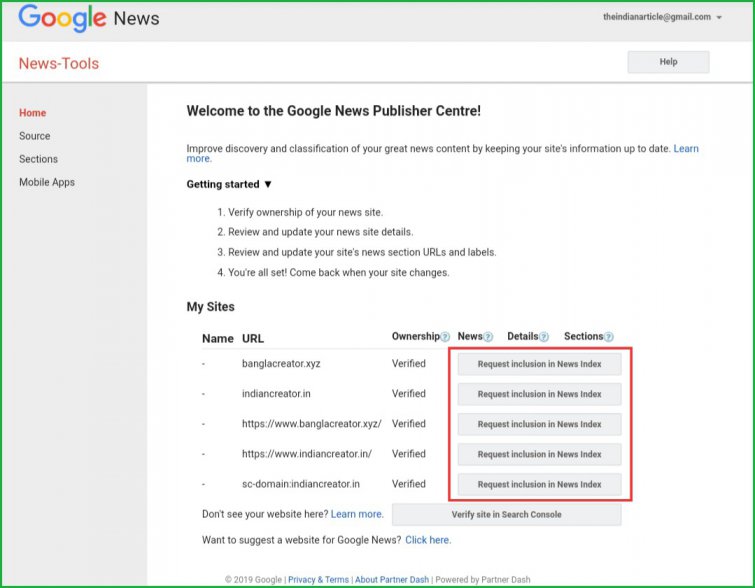 Request inclusion in news index Request-inclusion-in-news-index