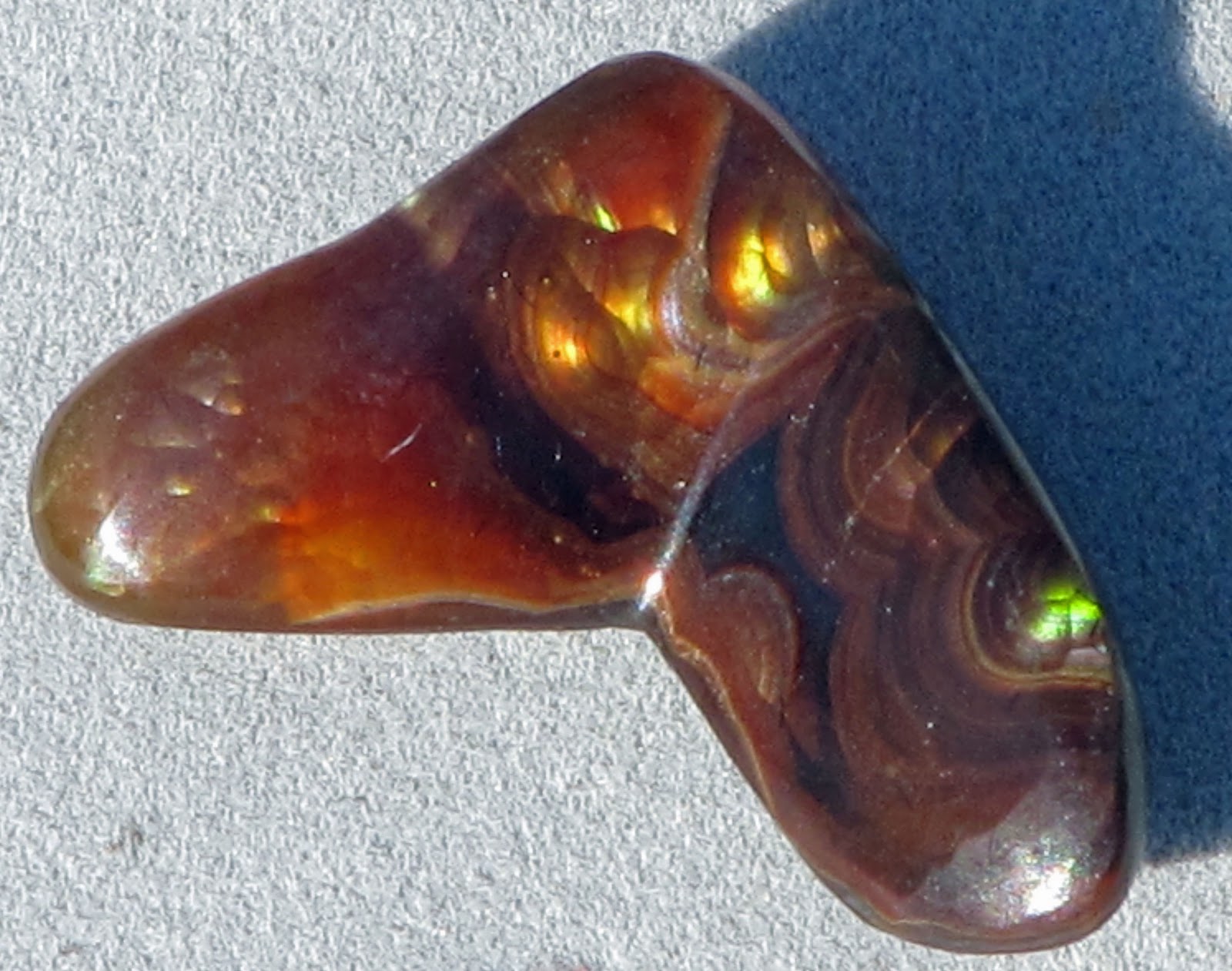 ADVENTURES WITH ROCKS (TM) FIRE IN THE DESERT ARIZONA FIRE AGATES