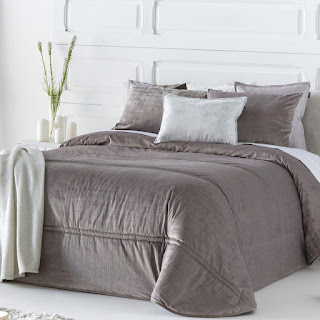 Colcha Bouti modelo Baker color Malva de Antilo Textil Colcha Bouti modelo Baker color Malva de Antilo Textil