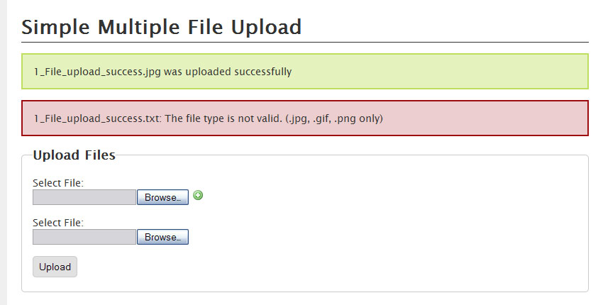 Upload pages. JQUERY upload multiple. Upload only. Successfully uploaded. Simple file Lister Joomla.