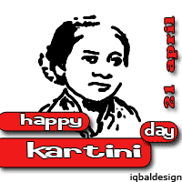 Foto Profil DP BBM Hari Kartini Animasi Lucu 2016 Foto Profil DP BBM Kartini day Animasi Lucu 2016