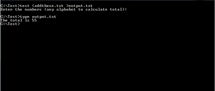 C Programming In Code Blocks (Windows): Output Redirection: Send Your ...