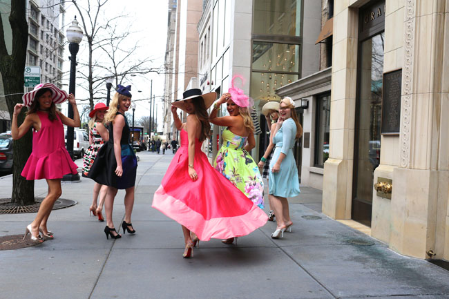 Pink Dress and Girl Squad Style
