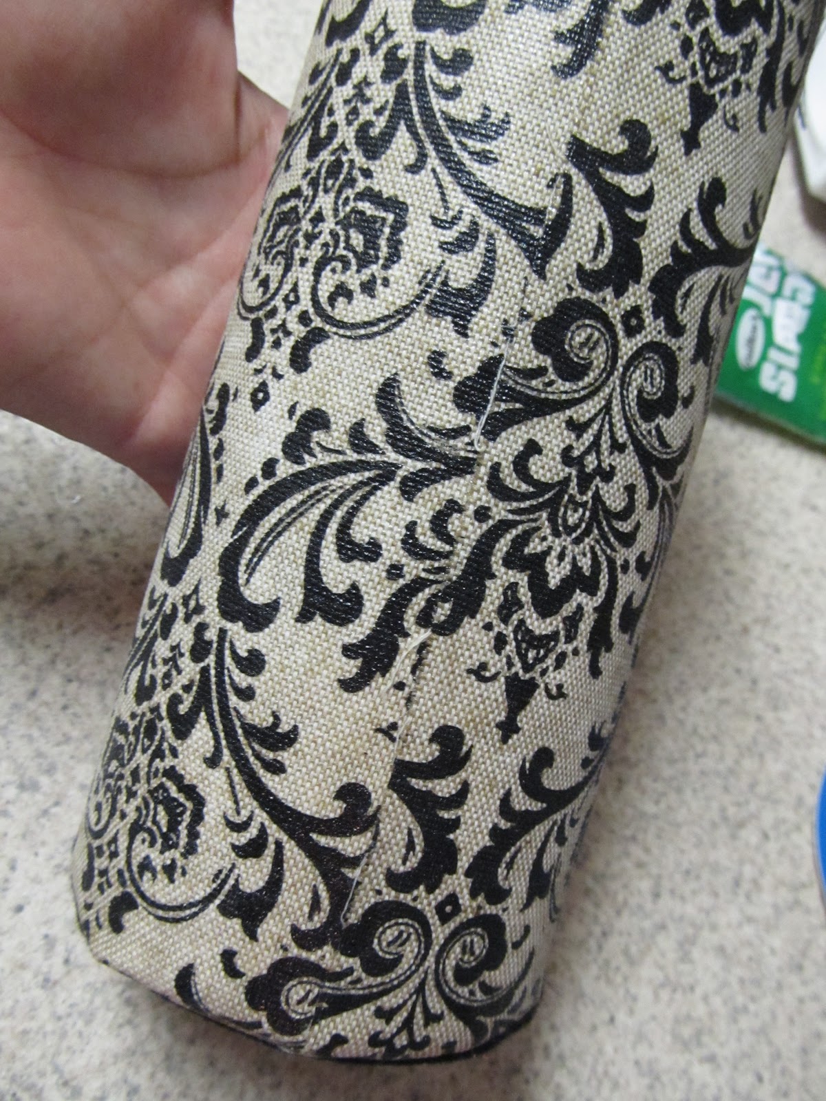 A Lott Of Ideas { cylinder vase cover }