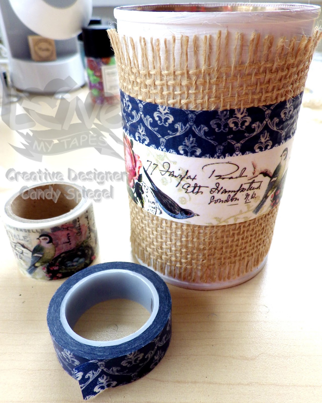 Love My Tapes Recycled with Washi