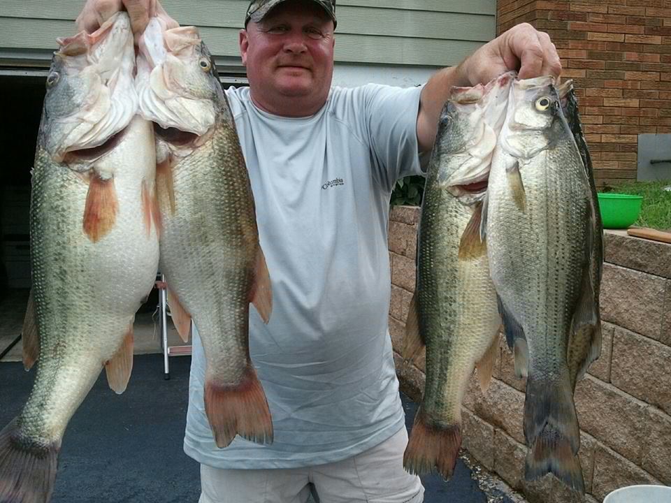 Fishing on Watts Bar Lake, Roane County, Tennessee Pig Lemons with