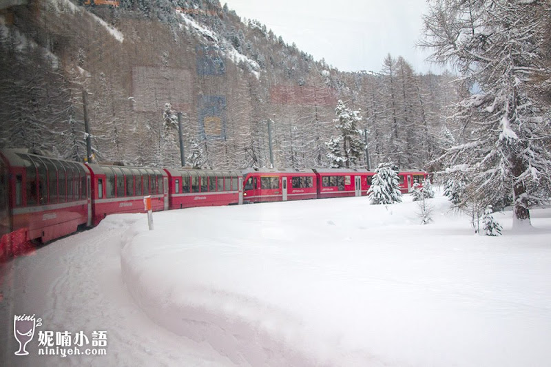【瑞士景觀列車】伯連納列車 Bernina Express。美到不捨眨眼的世界遺產鐵道