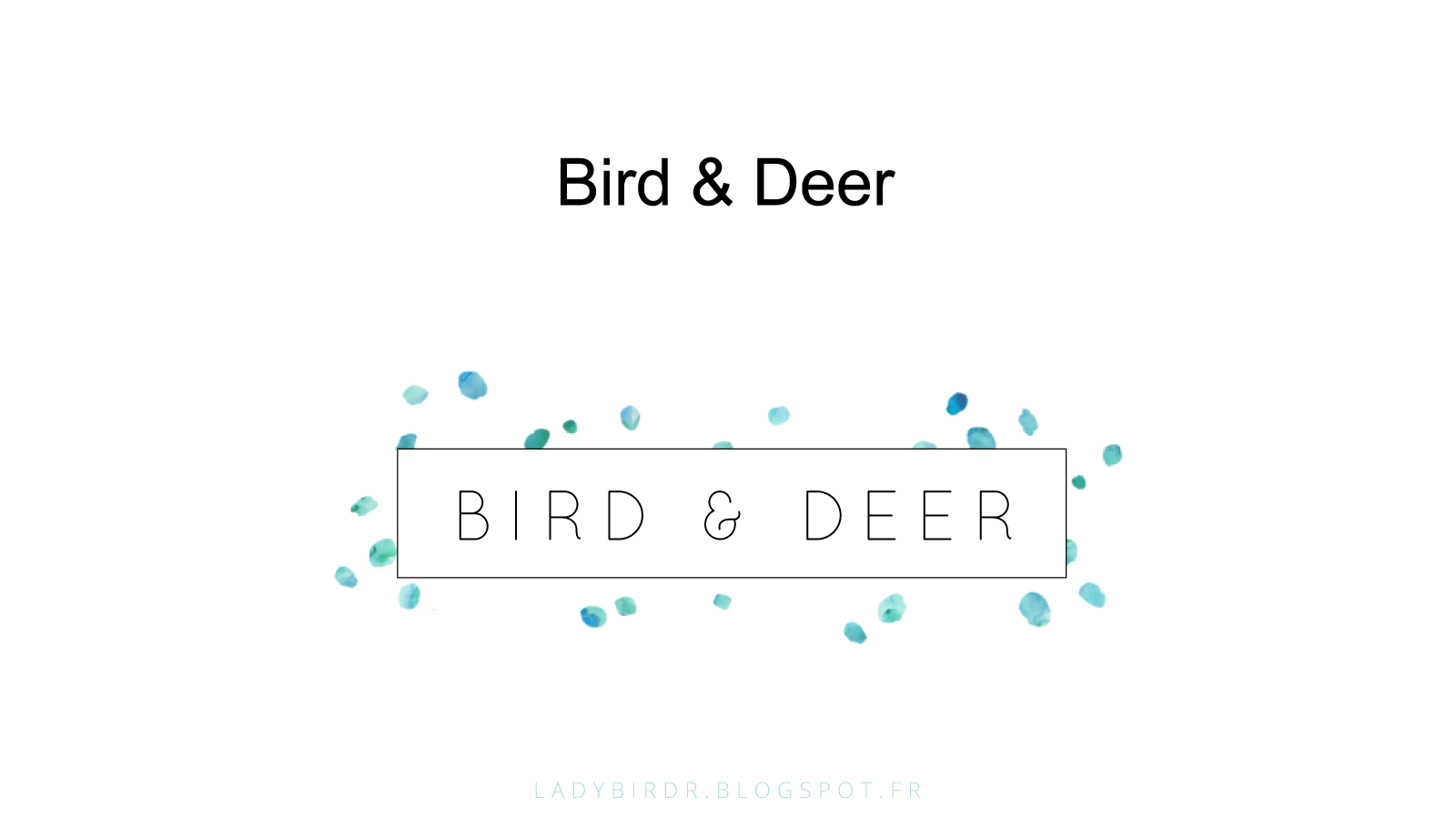 Astuces pour un joli logo - Exemple logos . Lady Bird Red || http://ladybirdr.blogspot.fr/ Astuces pour un joli logo - Exemple logos