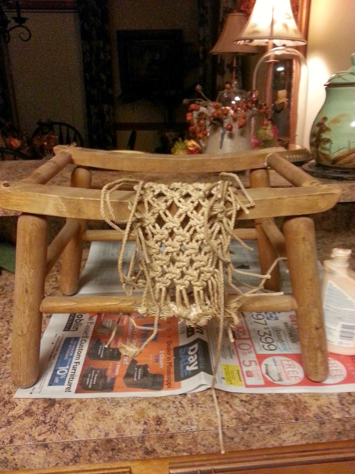 A Mcinnis Artworks How To Weave A Fabric Chair Seat