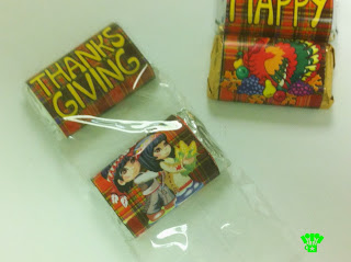 Thanksgiving Candy Bar Wrapper Favor