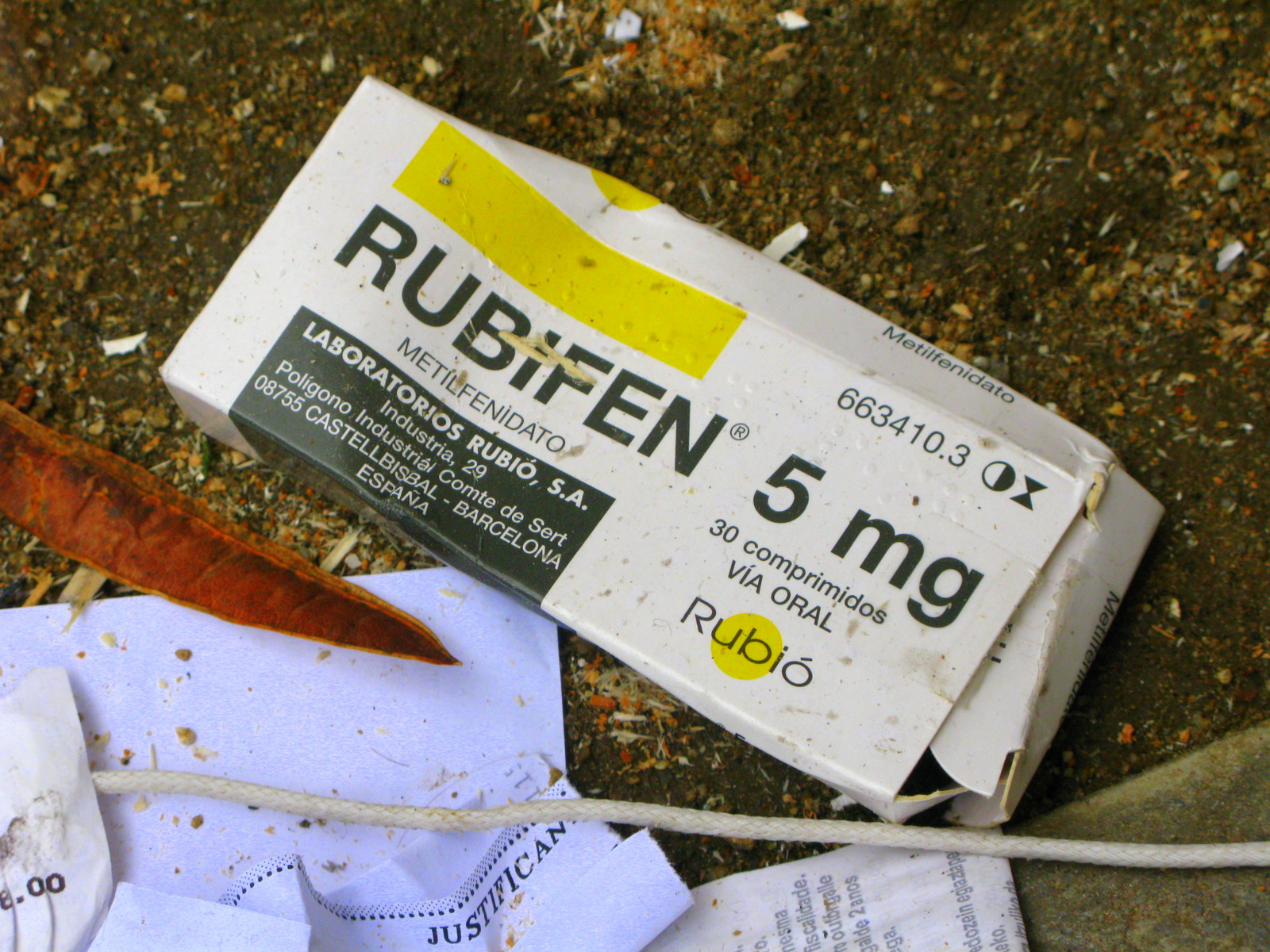 La retina del sabio: Rubifen 5 mg