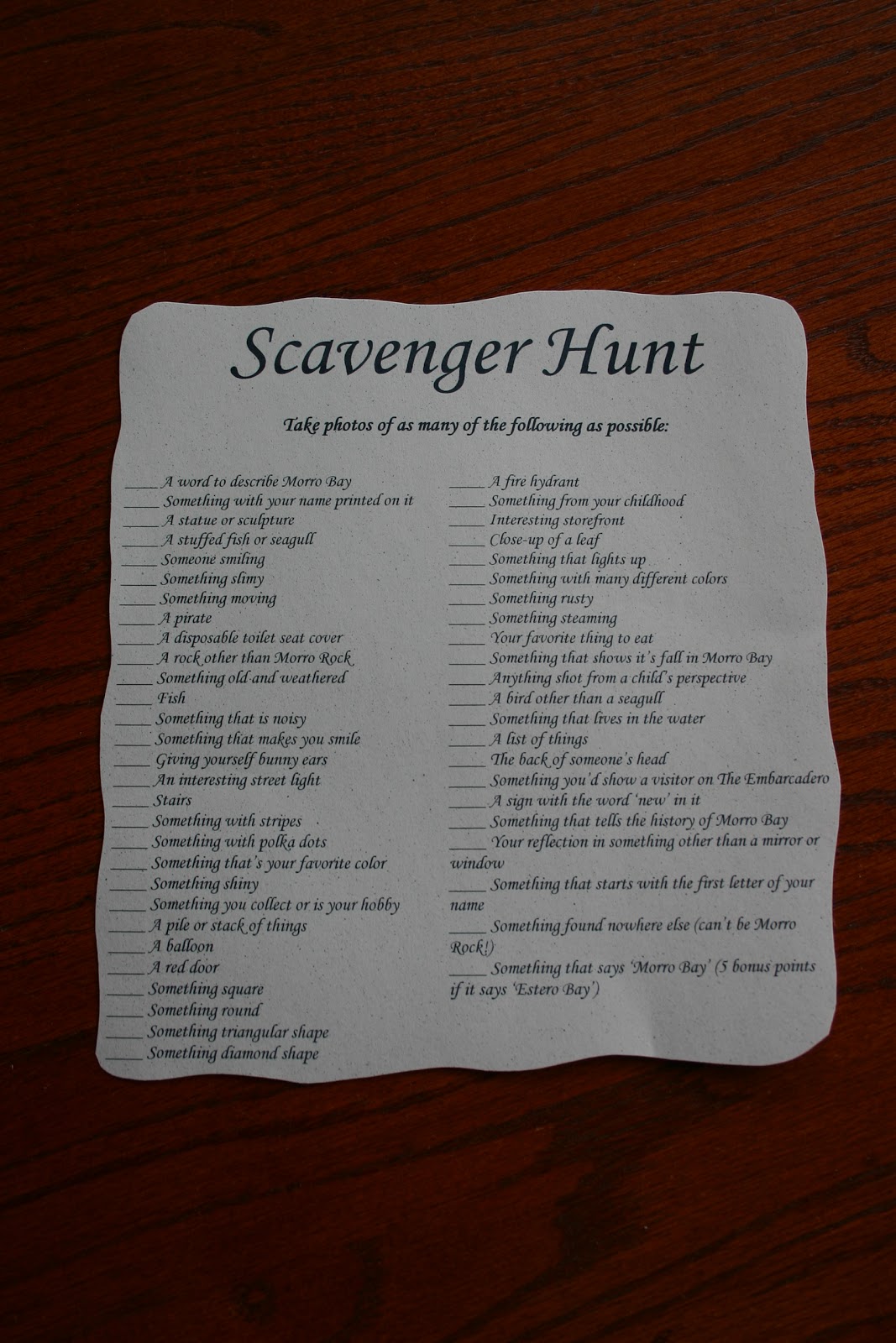 Express Your Creativity: Photo Scavenger Hunt Ideas