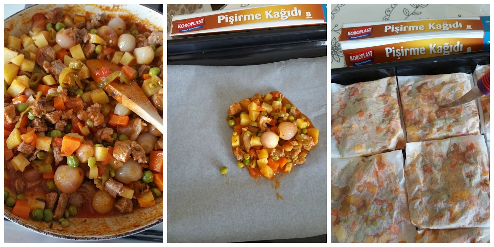 Köfteli Kağıt Kebabı Tarifi Köfteli Kağıt Kebabı Tarifi