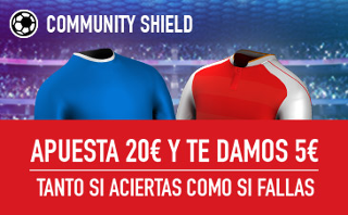 sportium promocion Community Shield Arsenal vs Chelsea 6 agosto sportium promocion Community Shield Arsenal vs Chelsea 6 agosto