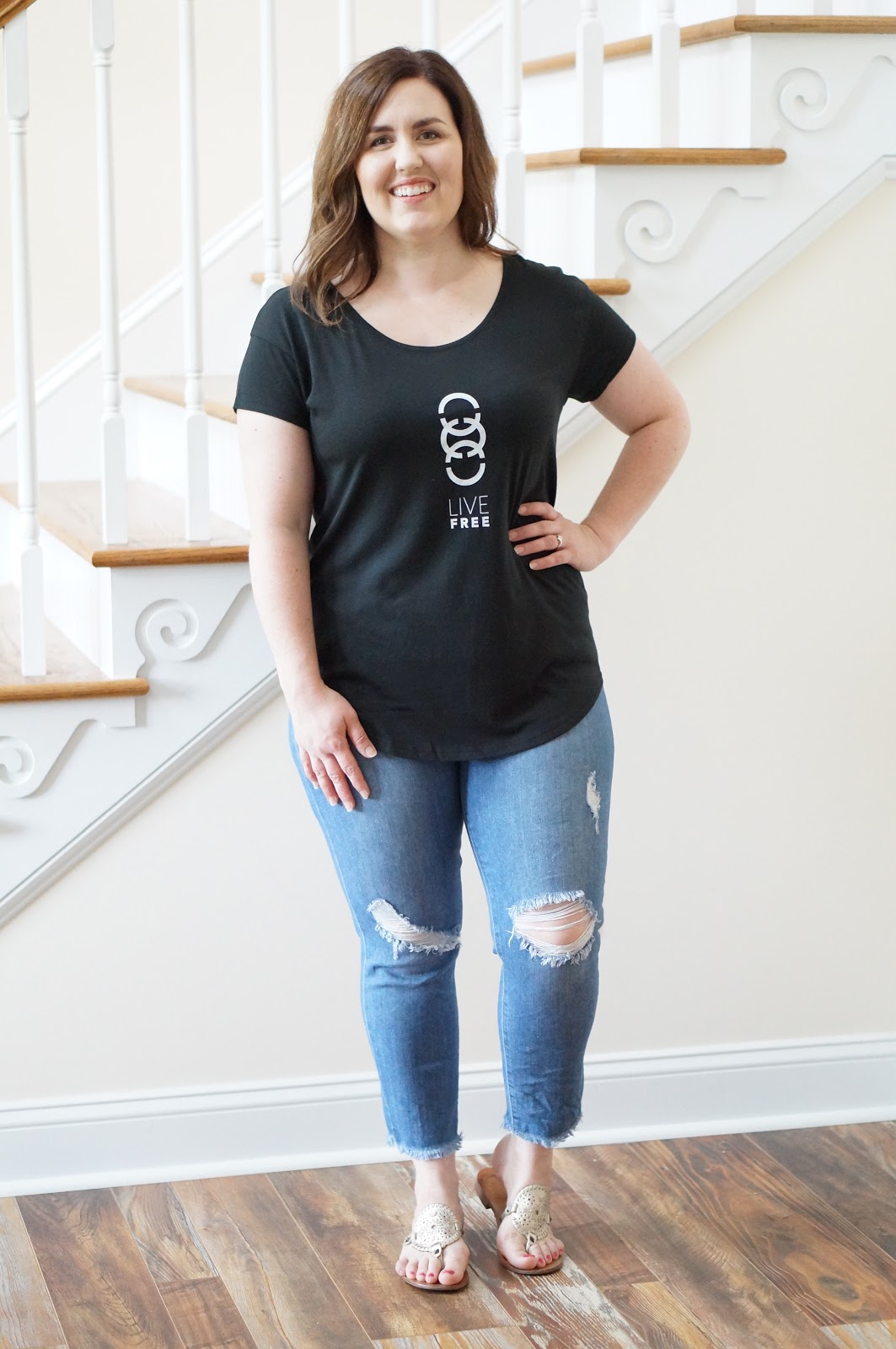 Popular North Carolina style blogger Rebecca Lately shares her collection of Sevenly tees. Click here to read and support Anti-Human Trafficking month!