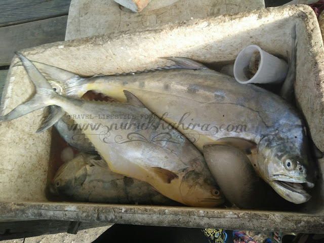 Ikan dan seafood murah dan segar di Batu Payung Tawau Sabah