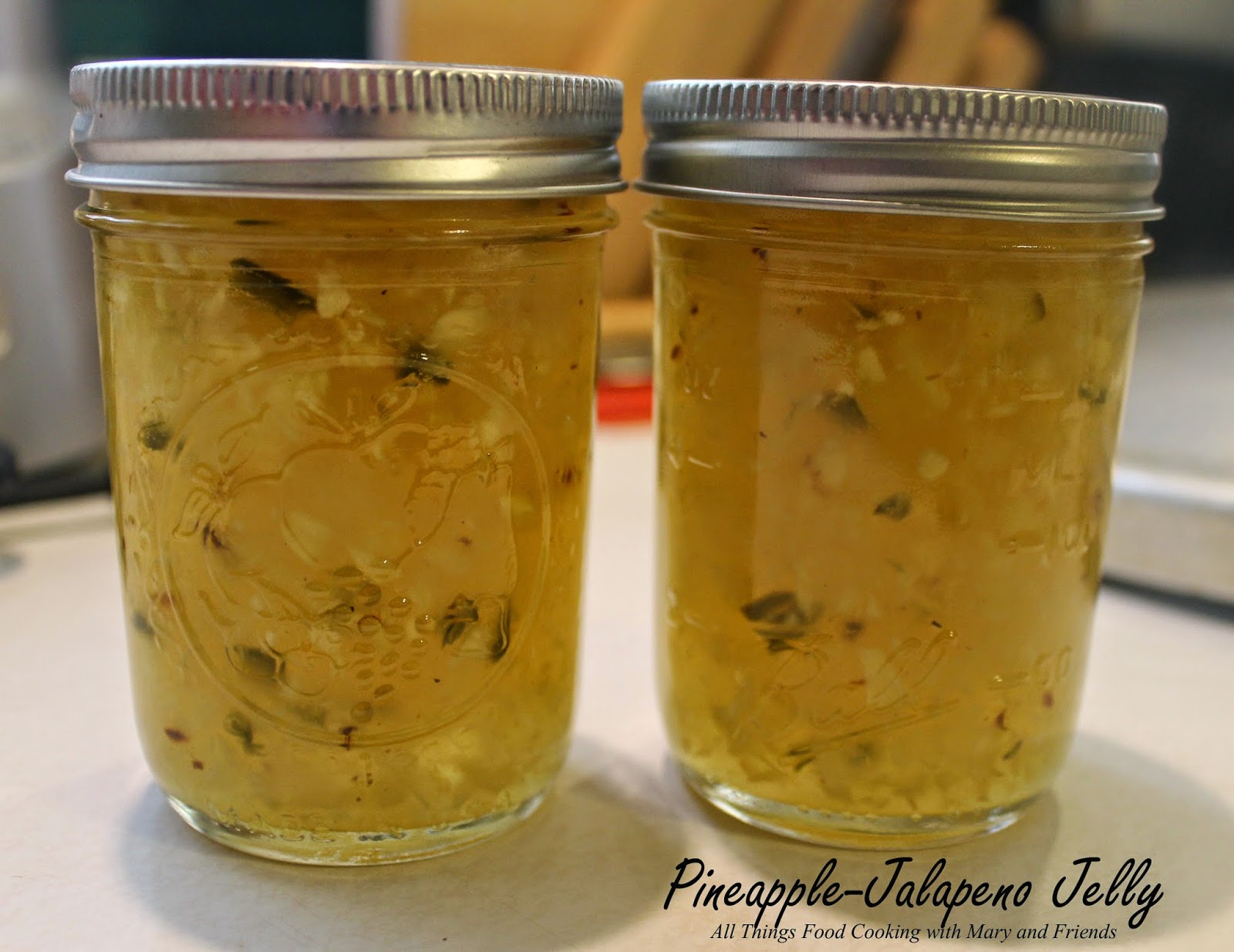 Cooking With Mary and Friends PineappleJalapeno Jelly
